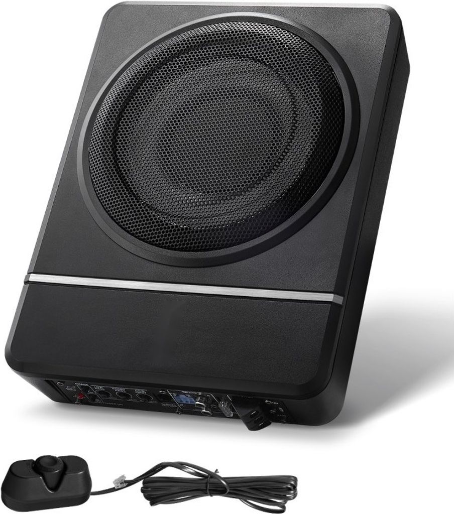 Auto-Untersitz-Subwoofer 240W - Schlankes, aktives Subwoofersystem 203mm für verbesserten Bass-Sound