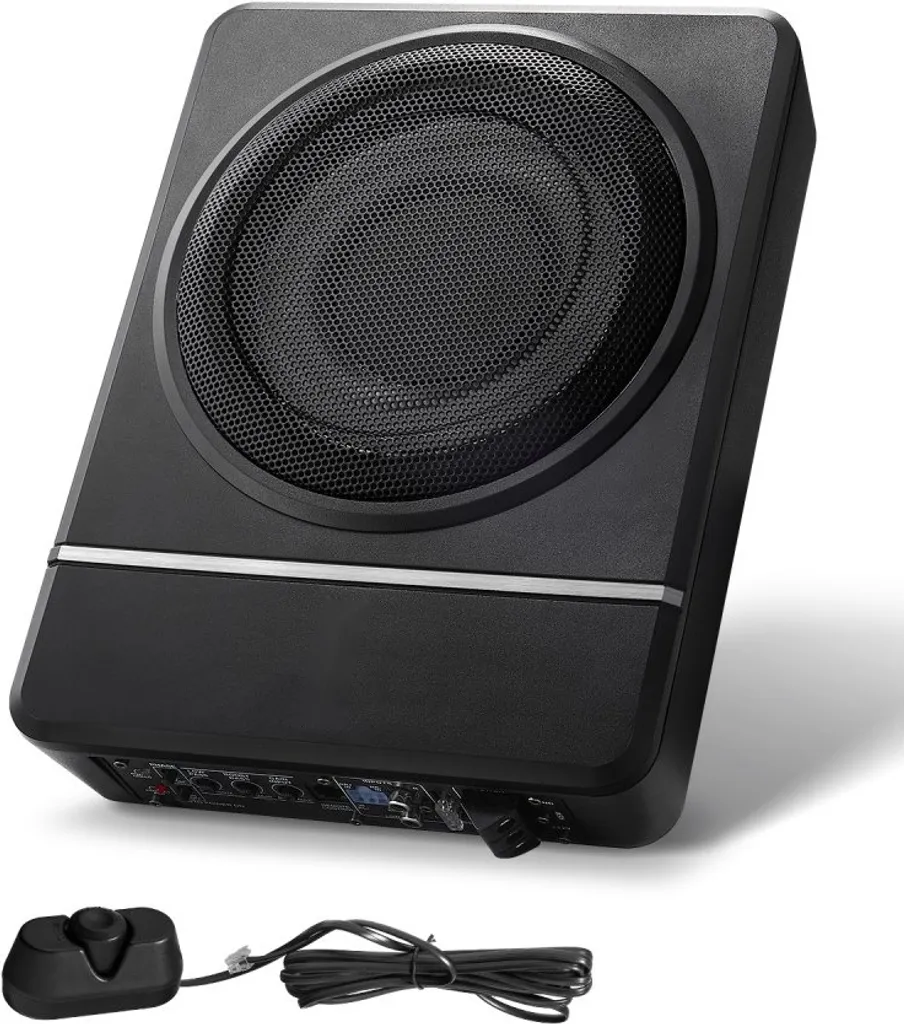 Caisson de basses 240W actif fin 203mm - Son puissant sous le siège