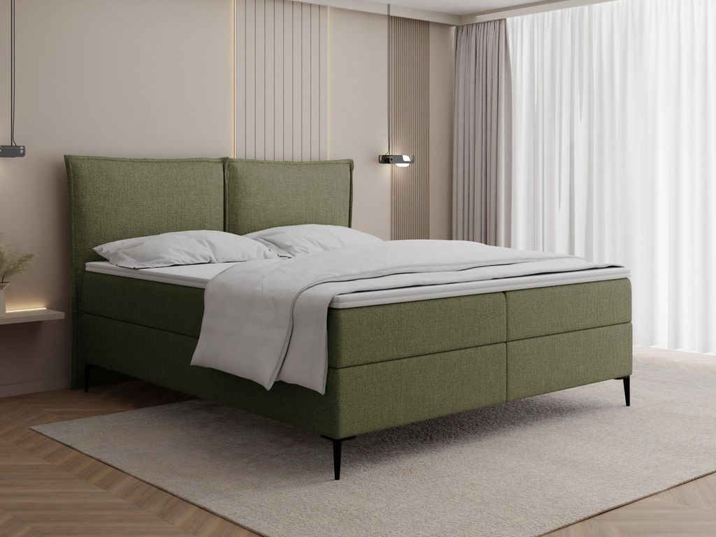 Boxspringbett mit Bettkasten – Polsterbett 160 x 200 cm mit Produktbild 