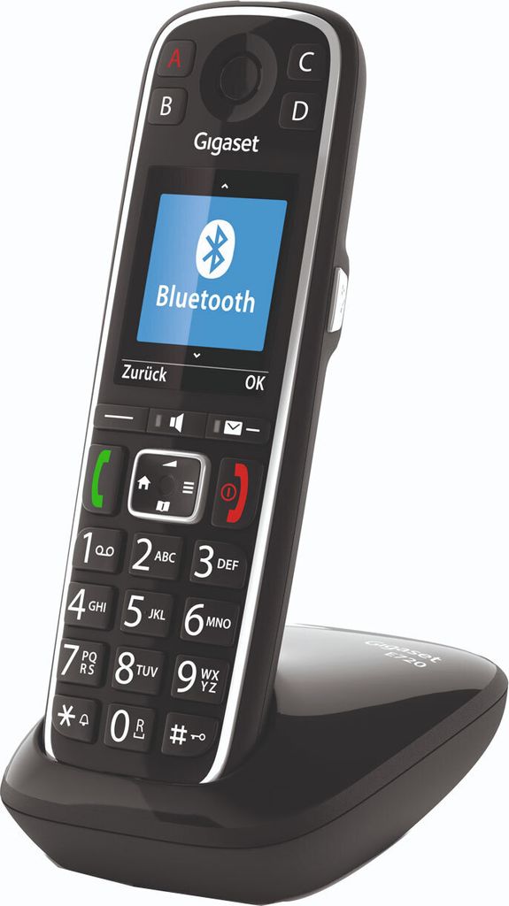 Gigaset E720, Telefon analogowy/DECT, Zestaw słuchawkowy Zdjęcie produktu 
