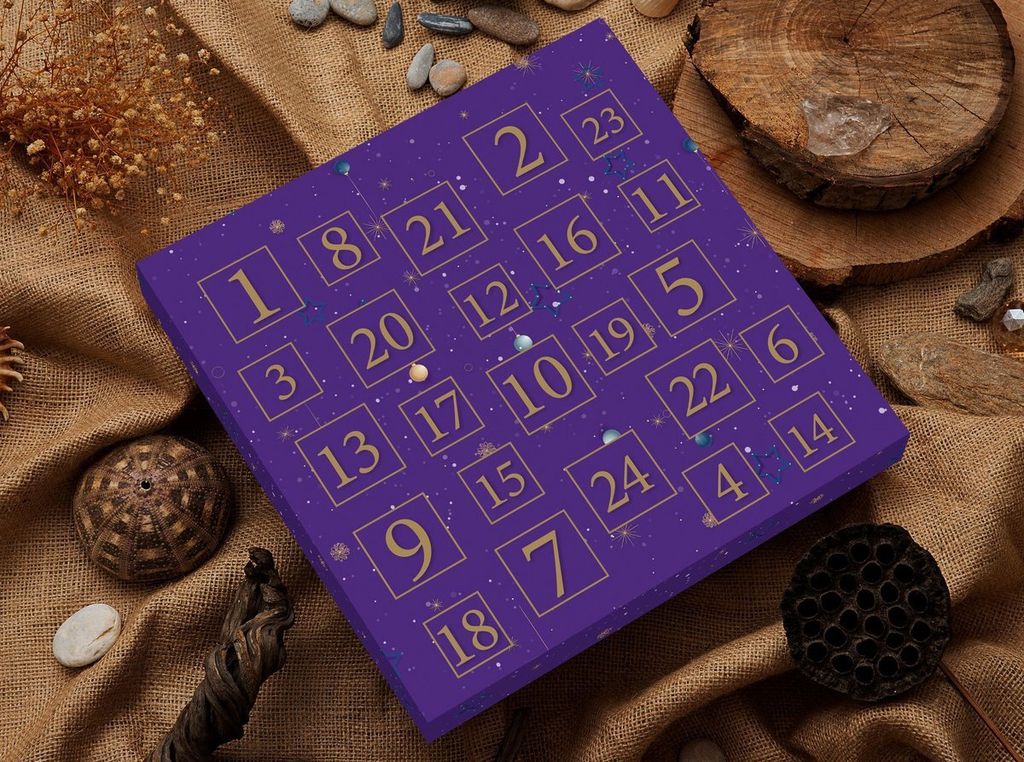 Jumeon, Advent Calendar Mix 2, Adventskalender, 100 % 925er Sterlingsilber, SilverGold