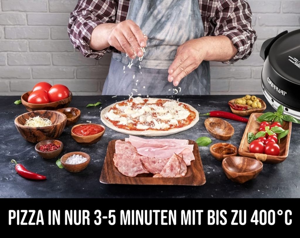 G3Ferrari G1003210  Pizzaofen Napoletana schwarz mit 2 Produktbild 7