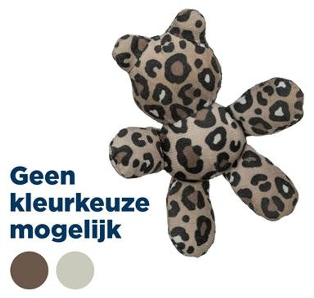 Trixie Bär Plüsch Leopardenmuster mit Katzenminze Katzenminze sortiert