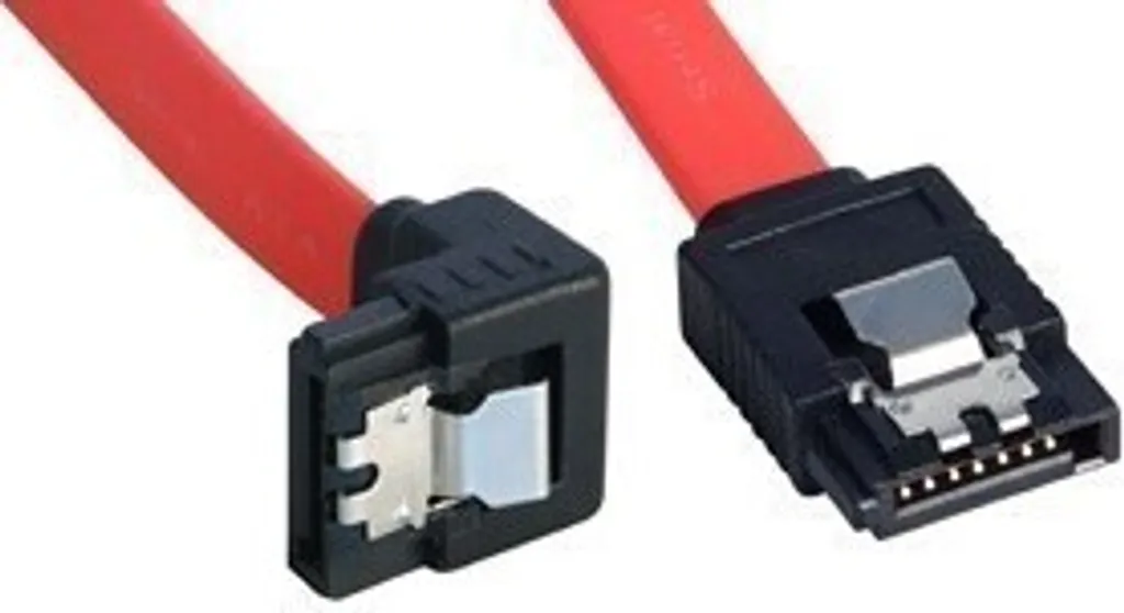 Câble de données SATA 1m rouge pour l'assemblage de PC fixe gamer - 2