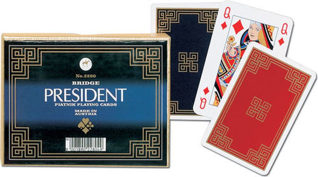 Karty do gry Piatnik 2 talie President Zdjęcie produktu 