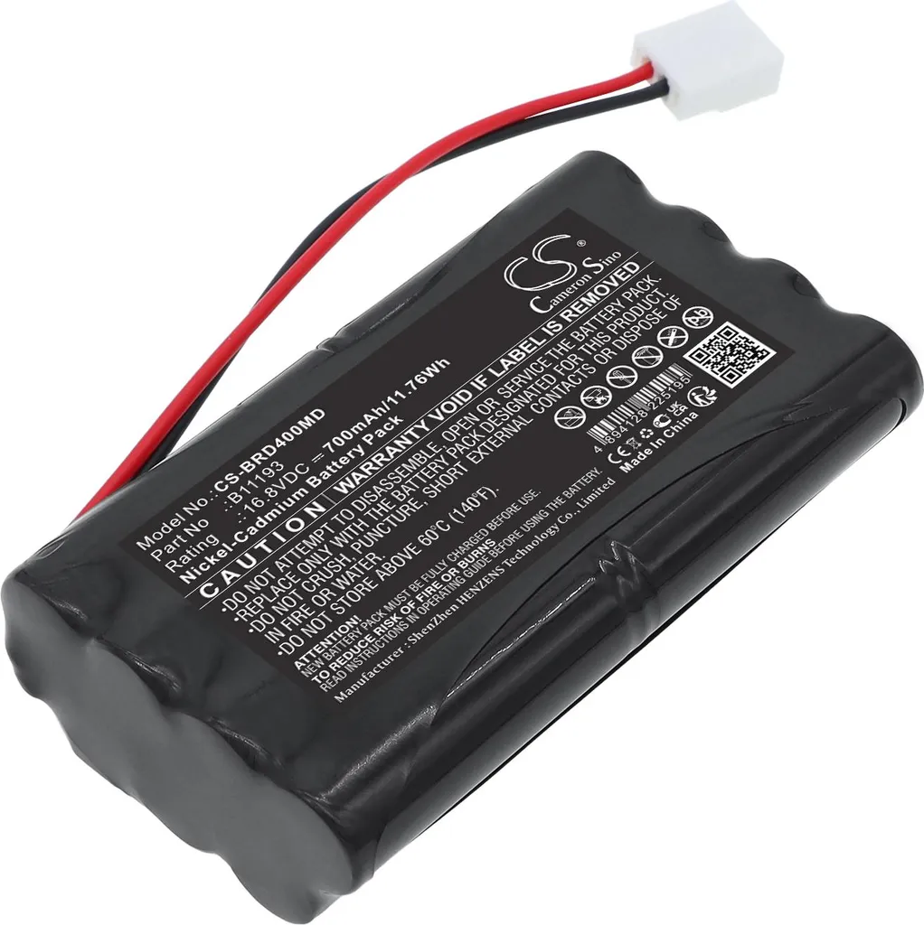 Batterie Rechargeable pour ECG Burdick Eclipse 4 et Cambridge 4i 2.5Ah