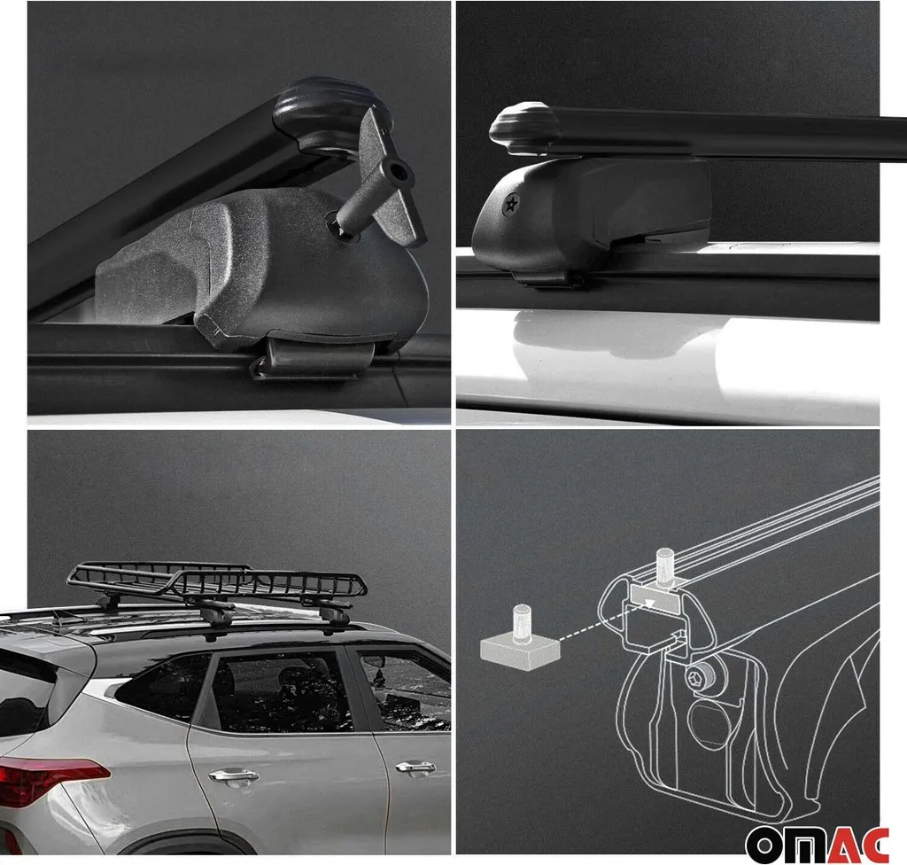 Barre Portatutto Alluminio Toyota Corolla Touring Sports ABE 2019-2023 - 3
