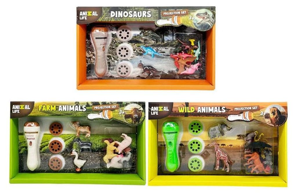 Animal Life Projectorset mit Tieren