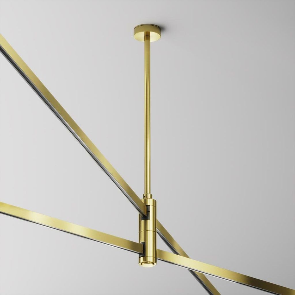 MAYTONI Doppelte Deckenhalterung mit 300 mm Abstand für Magnetstreifen, 24 V, Flarity TRA158C-D1-BS