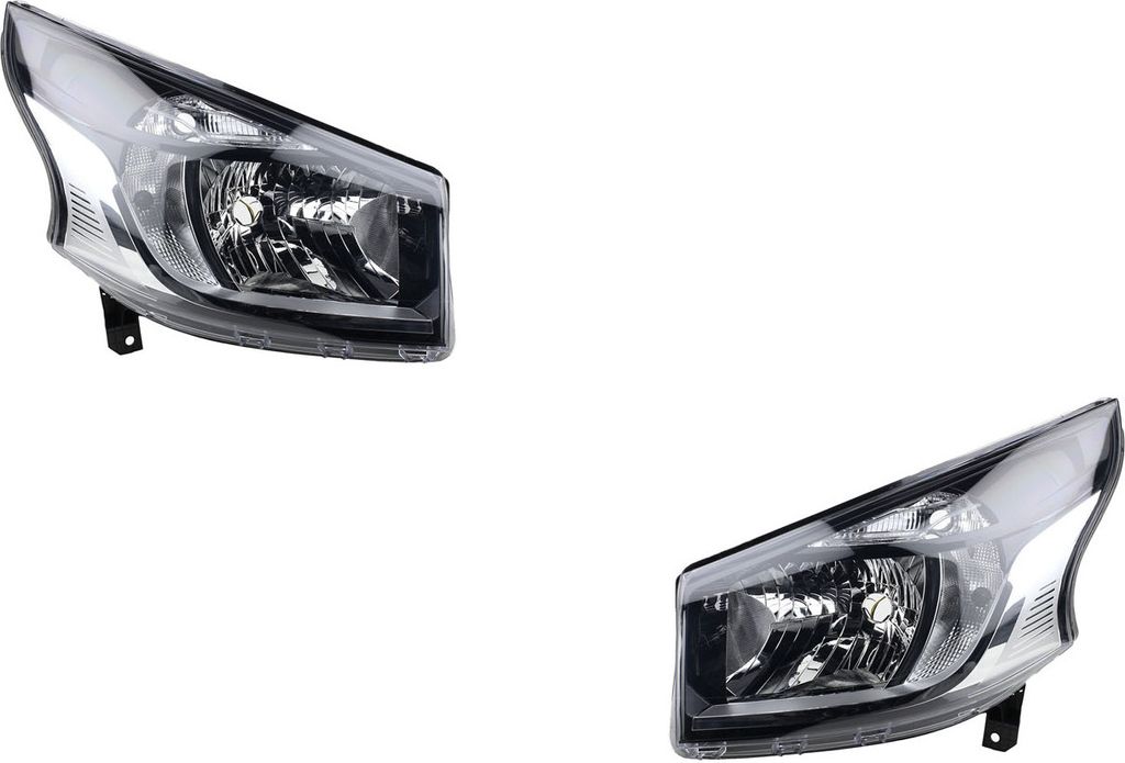 Johns, Scheinwerfer Halogen Front passend für Renault Trafic 05/14- H4 Set Links Rechts 260601784R 260108724R