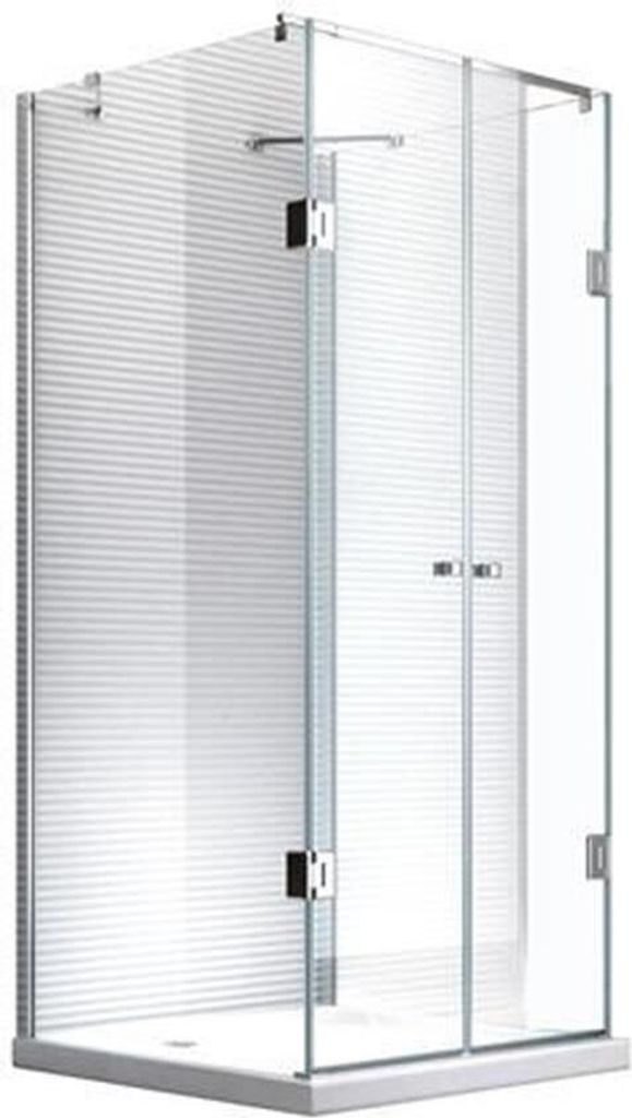 Glaszentrum Hagen 90x90x90x180 cm Ares U-Duschkabine