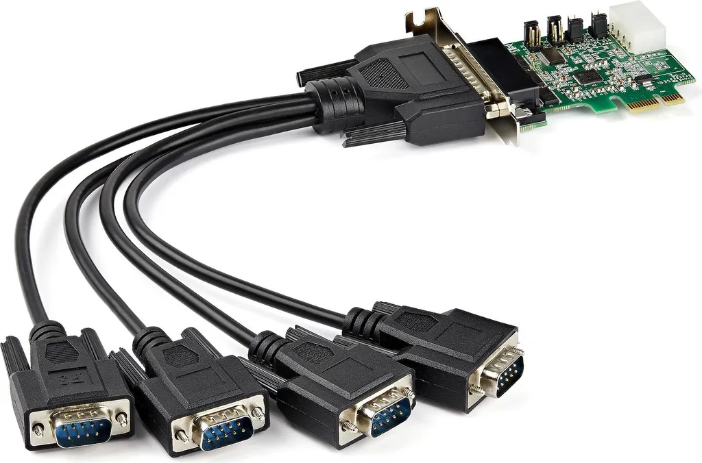 Controller 4 Porte Seriali RS232 StarTech: Ideale per POS e Stampanti - 1
