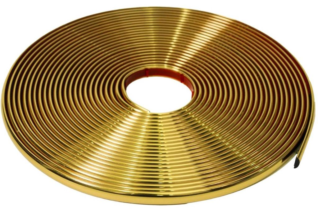 JSIWOTH Elastische sierlijst, 16 meter, zelfklevend, 10x2,5 Productafbeelding 