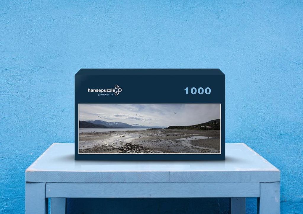 hansepuzzle 73579 - Norwegen Puzzle, 1050 Teile, Natur, 60,0 x 46,0cm mit hochwertiger Aufbewahrung, Kartonbox und wiederverschließbarem Beutel