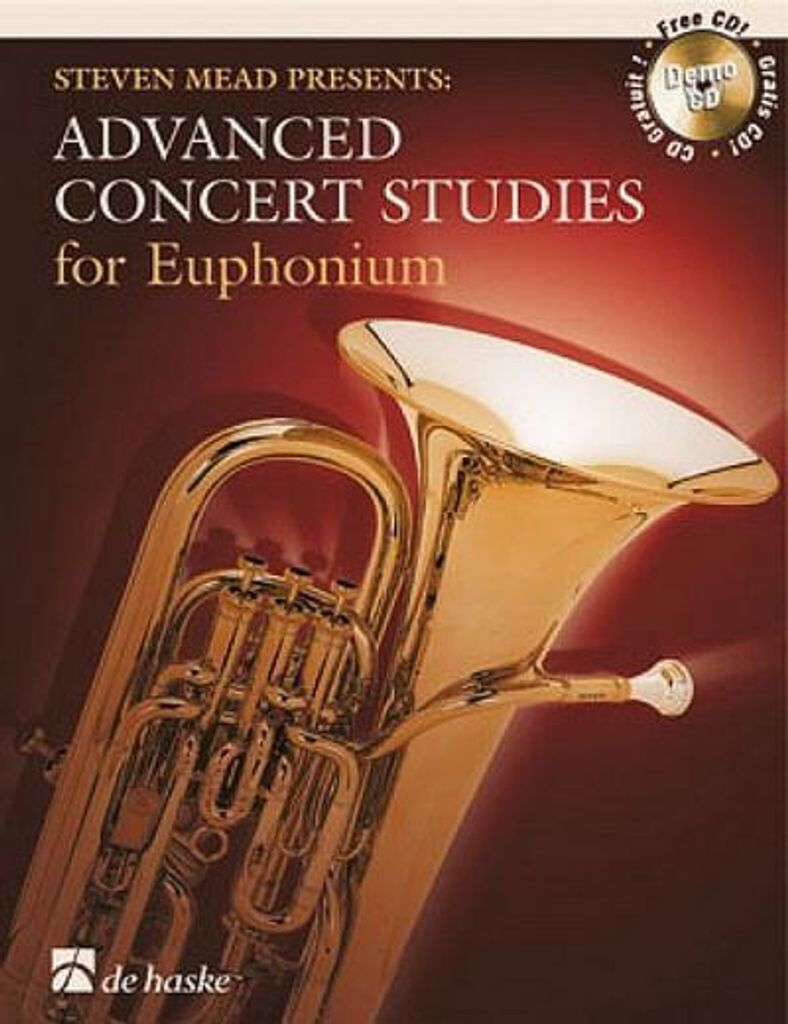 Advanced Concert Studies (+CD)for euphonium in bass clef