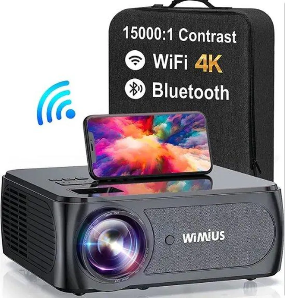Projecteur 4K Full HD 300 pouces 10000 Lumens WiFi Modèle Horizon X1