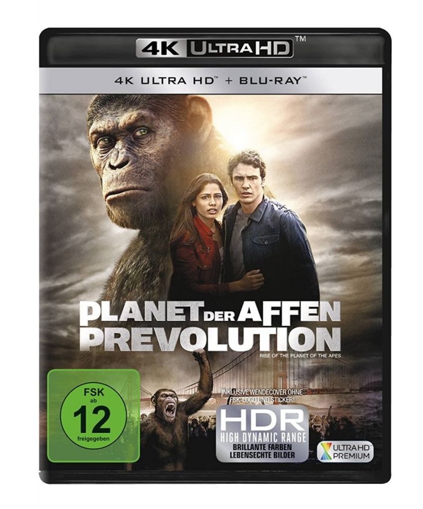 Planet der Affen: Prevolution [BLU-RAY+BLU-RAY 4K] Produktbild 