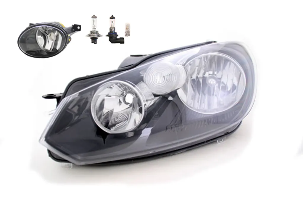 Proiettore Sinistro Johns VW Golf VI 08-13 H7 H15 - Sostituzione Sicura