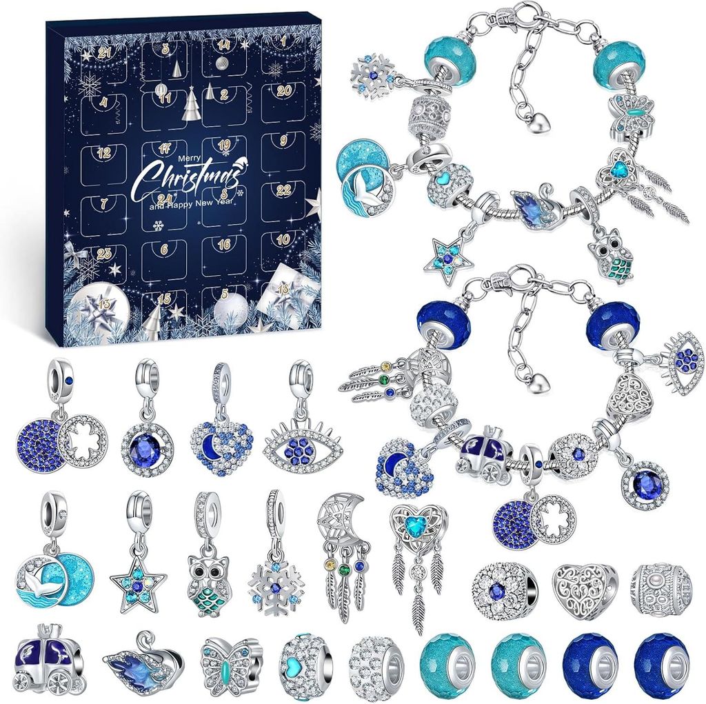 Adventskalender 2025 Mädchen Schmuck mit 22 Produktbild 