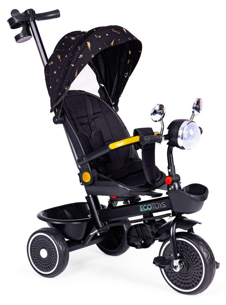 ECOTOYS WQL-186: Triciclo infantil 2 en 1, con asiento Imagen del producto 