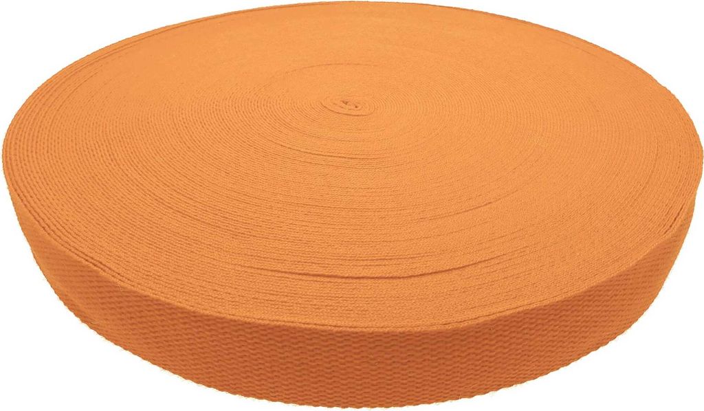PolyBaumwolle Gurtband 45m x 38mm Tragband Taschenband Rucksackgurt