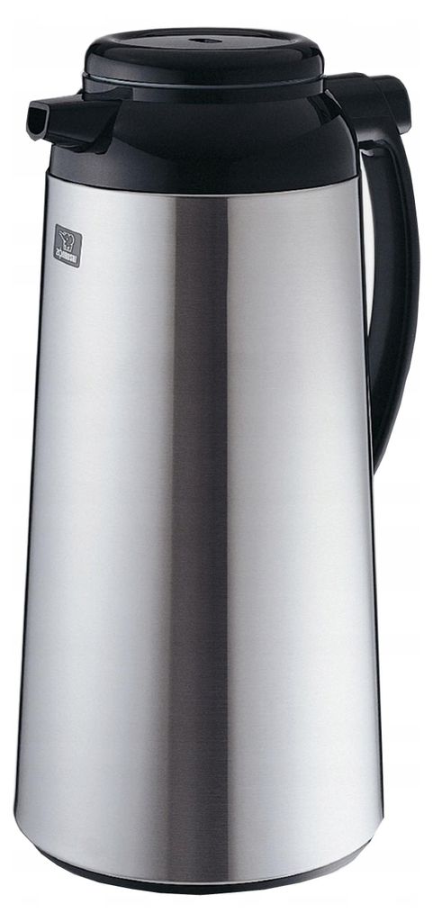 Zojirushi Edelstahl Isolierkanne mit Glaseinsatz - Produktbild 