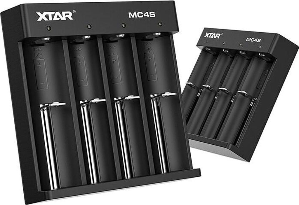 XTAR Battery charger for cylindrical Li-ion batteries18650 / NiMH Xtar MC4S