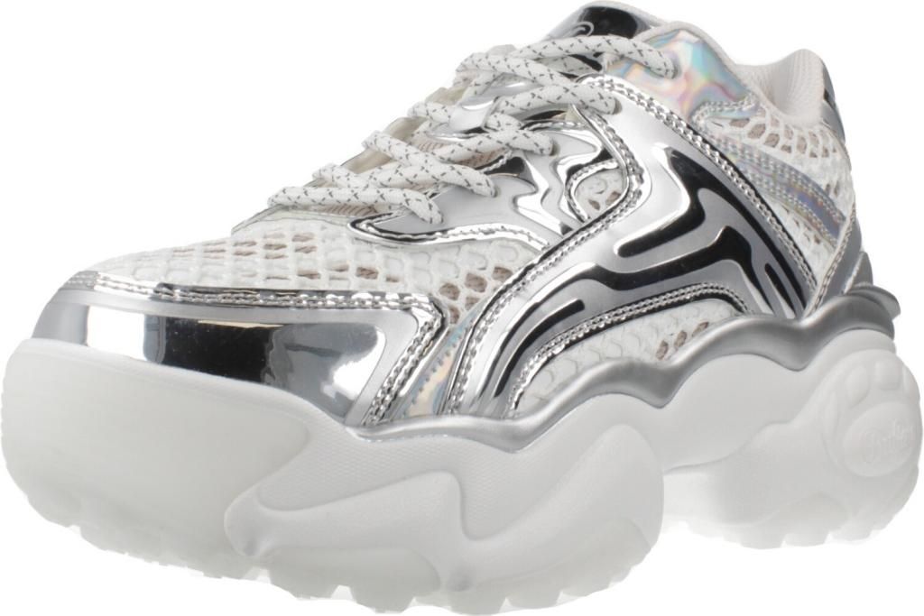 Buffalo Score Tec in Weiß Silber für Damen – 3 UK - 36 EU - 6 US / Whitsilver
