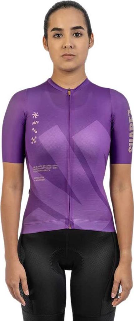 Suarez Lock 2.4 Kurzarm-radtrikot Lila M Damen Lila M