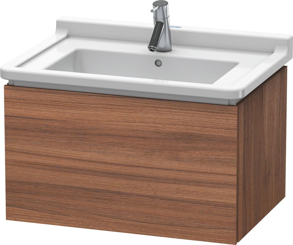 Duravit Waschtischunterbau L-CUBE 469 x 670 x 408 mm nussbaum natur