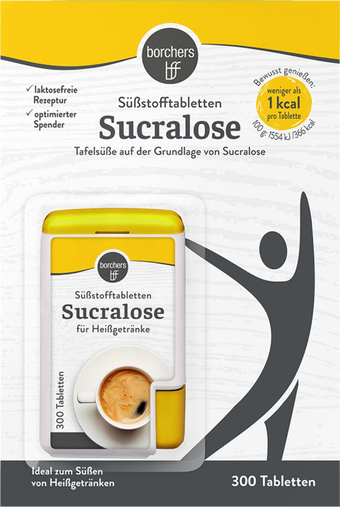 borchers Sucralose Süßungstabletten Produktbild 