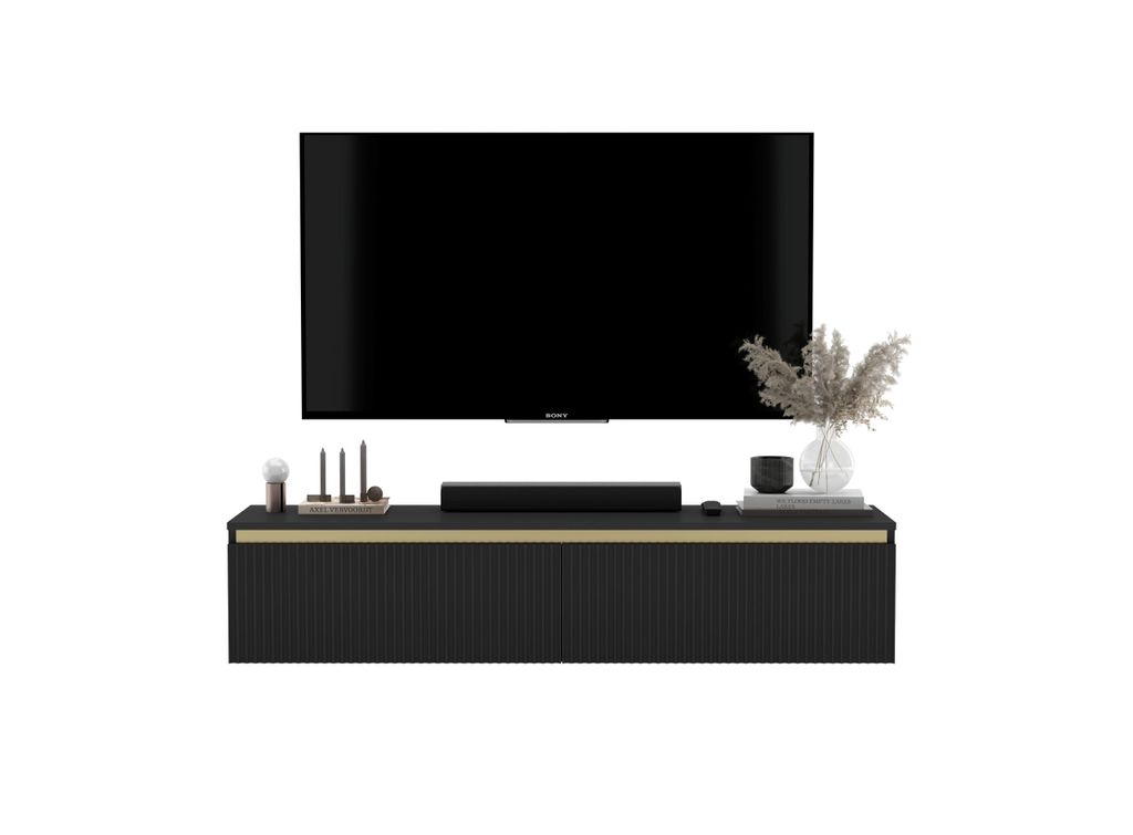 TV-Wandschrank SELENE von Lindner Möbel – zweitürig - 140 x Produktbild 