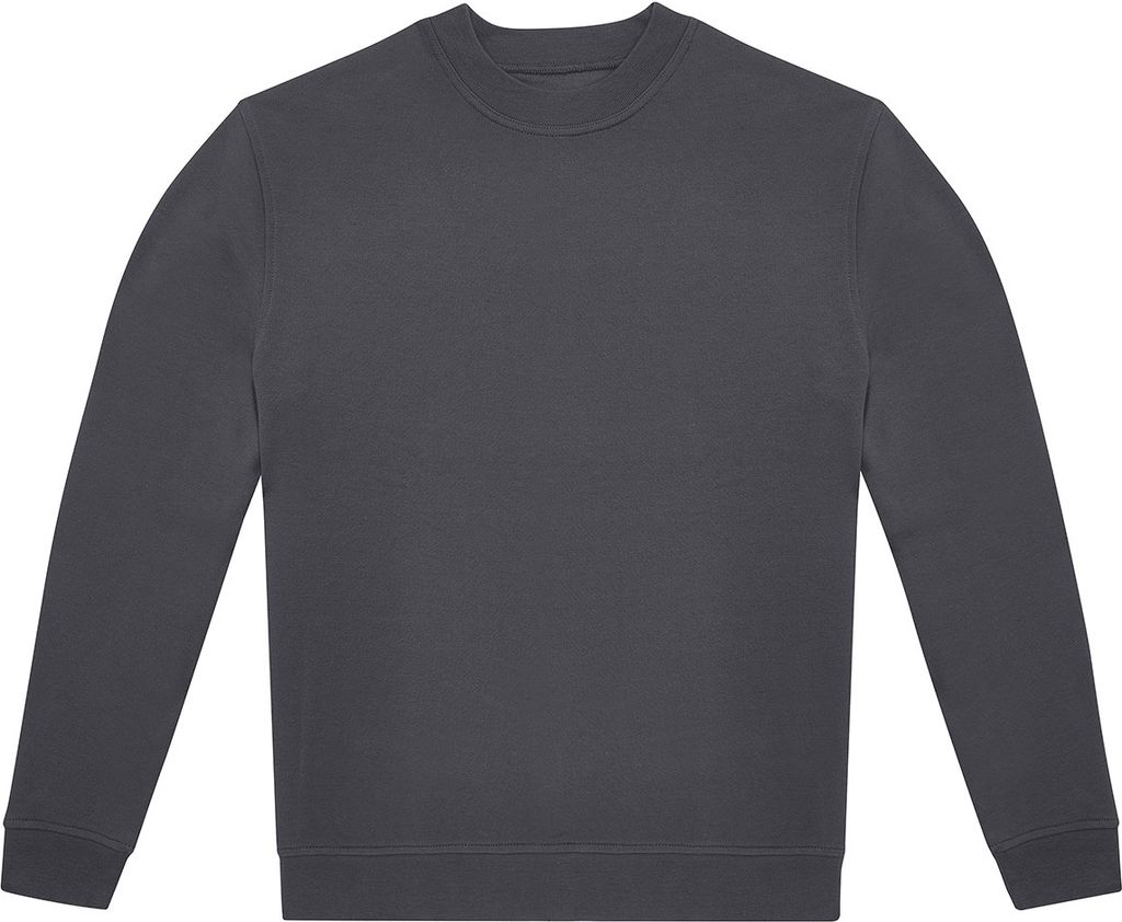 B&C - "ID.222" Sweatshirt Rundhalsausschnitt für Herren/Damen Uni RW10542 (XXL) (Dunkelgrau)