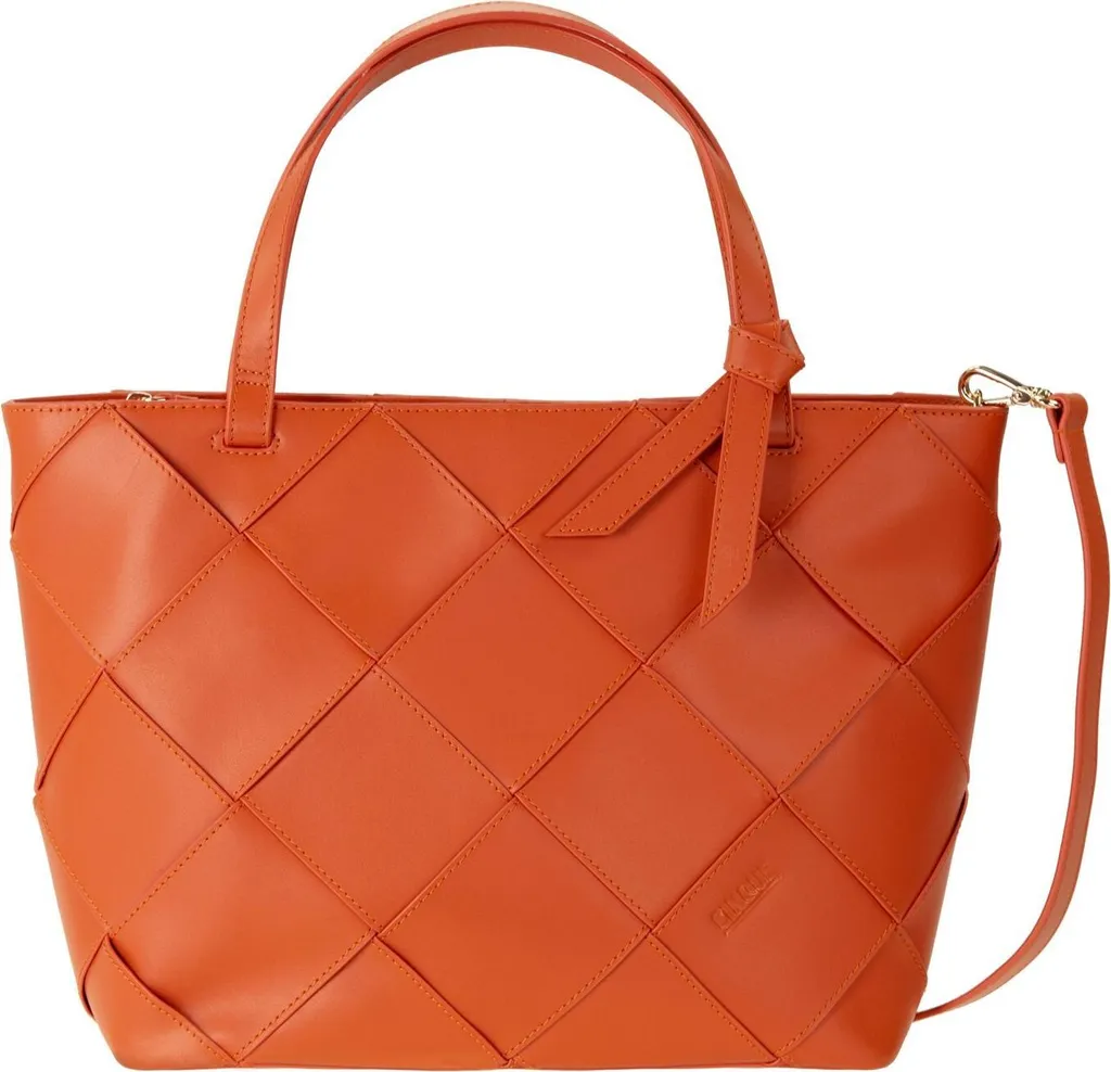 CINQUE Claudia Borsetta Cartella in Pelle | Arancione Business Chic