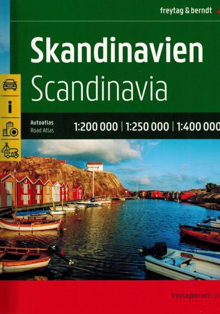 Skandinavien. Der Automobil- und Tourismusatlas. Ausgabe Produktbild 