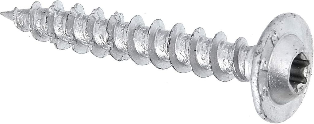 Alberts Holzschrauben Speed, Ruspert silber, Ø7 x 50 mm, 50er Set