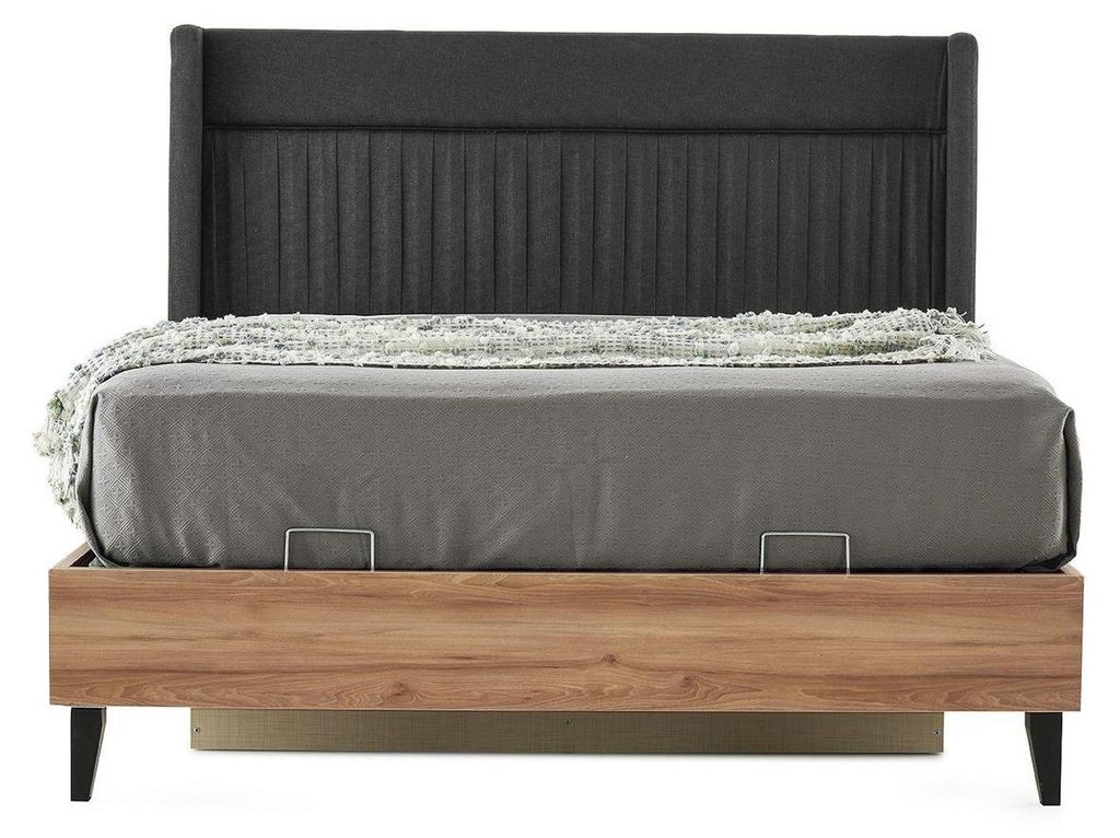 Bettrahmen Doppelbett Bett Holzbett Braun Bettgestelle Schlafzimmer