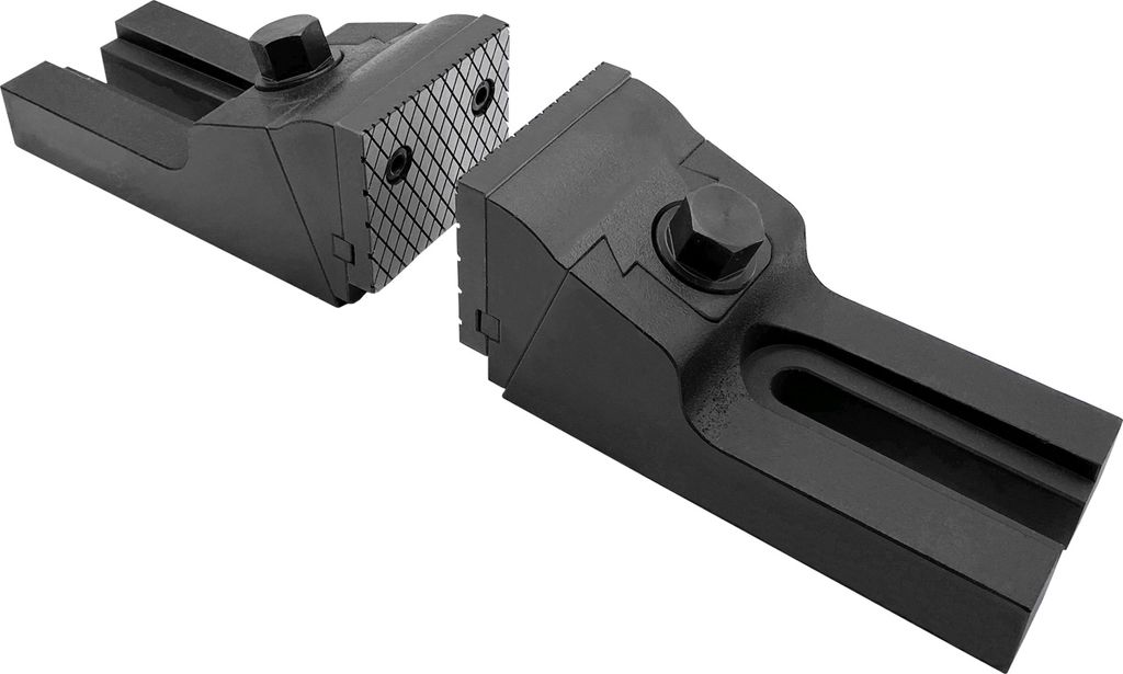 PAULIMOT Niederzugschraubstock zum freien Spannen, 2-teilig, 85 mm Backenbreite