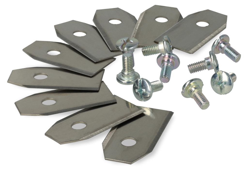 vhbw 9x Ersatz-Messer kompatibel mit Gardena Sileno+, Produktbild 
