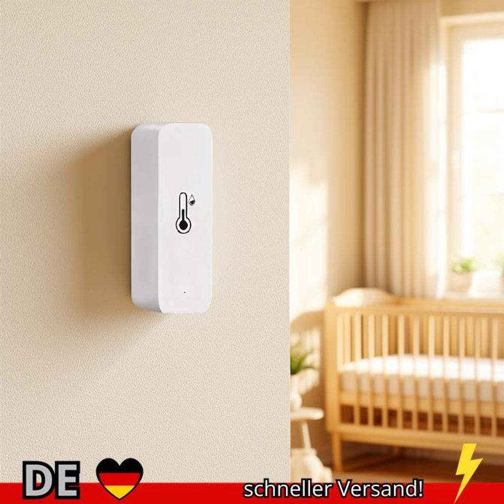 Tuya Wifi Zigbee Temperatur- und Feuchtigkeitssensor Innenthermometer Smart