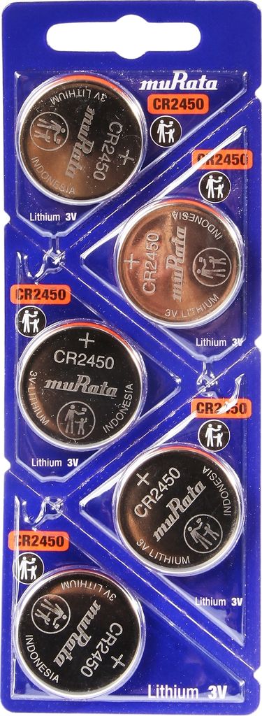 Murata CR2450 3V Lithium-Münz-Batterie