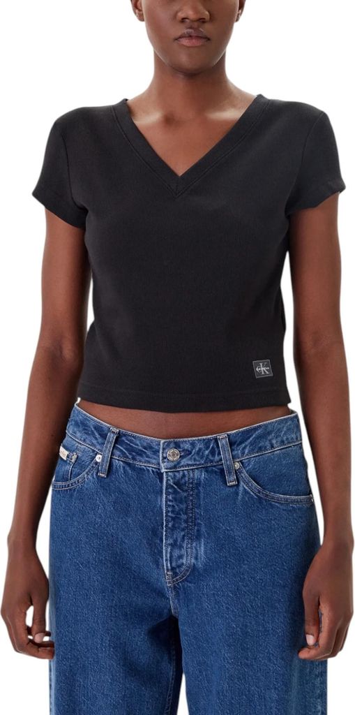 Calvin Klein Jeans T-Shirt Schwarz 488056 : Größe - M Größe: M