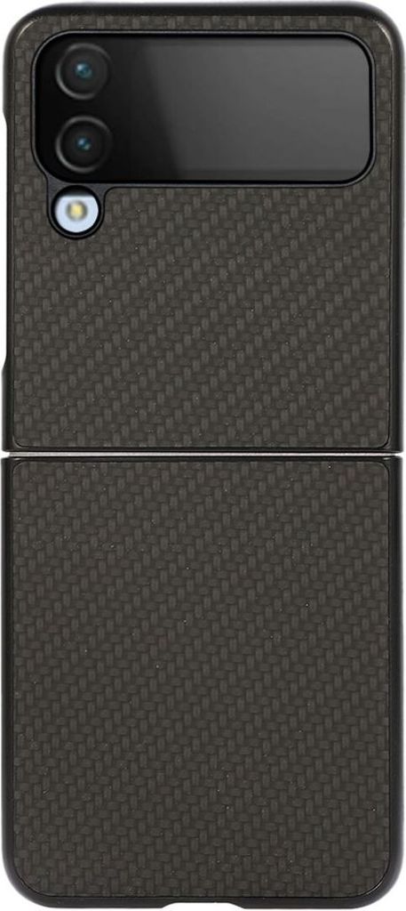 König Design Hülle kompatibel mit Samsung Galaxy Z Flip4 5G Kunststoff Soft Handyhülle - Handy Case Schwarz