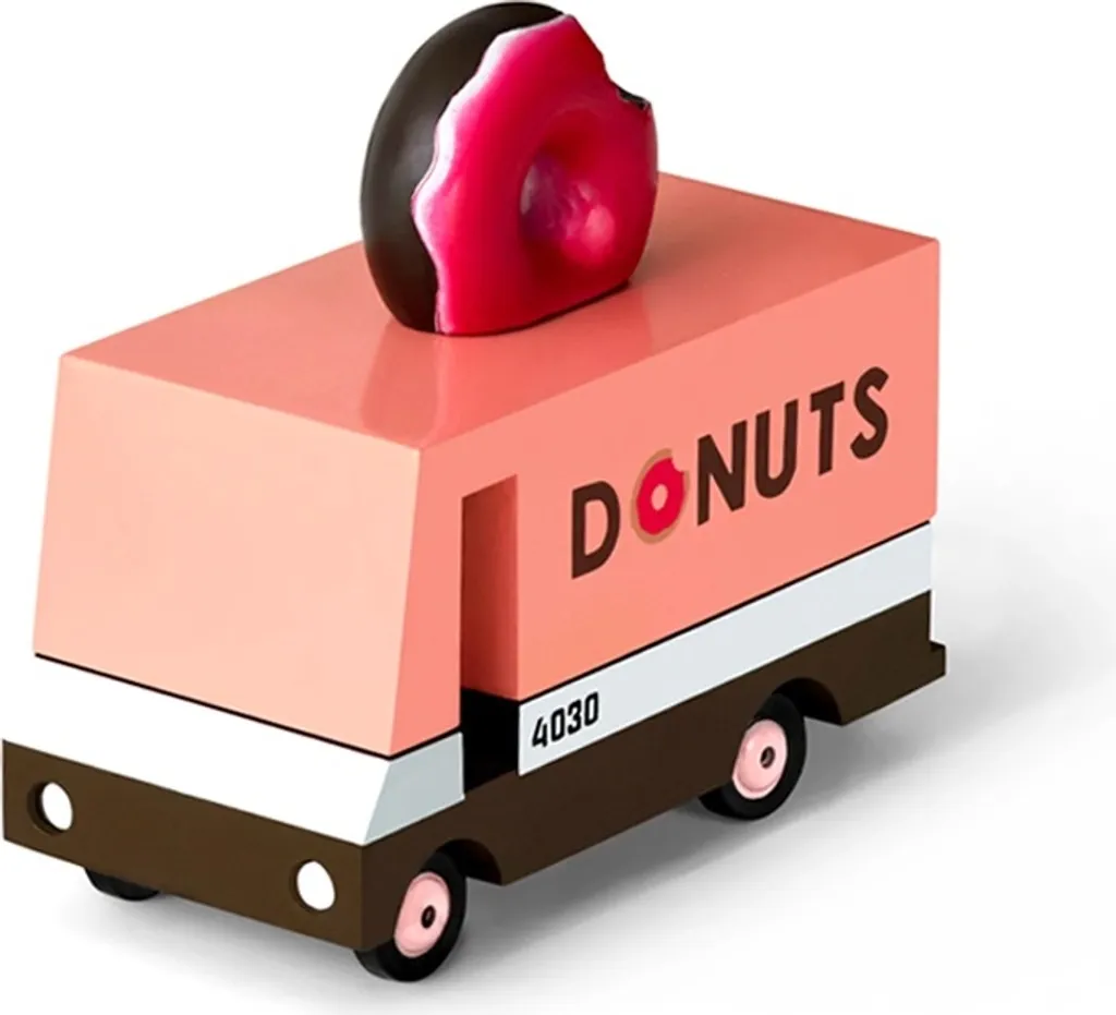 Bus Donut Candylab voiture jouet bois durable sans plastique nocif
