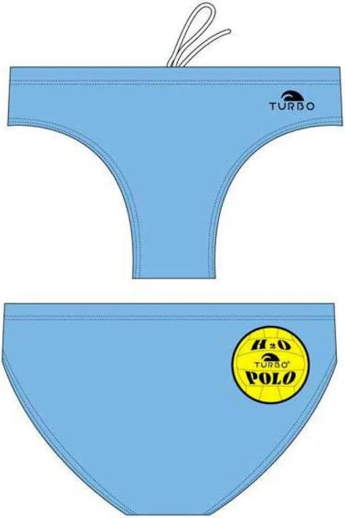 Turbo Basic Badeslip Blau XL Herren Blau XL