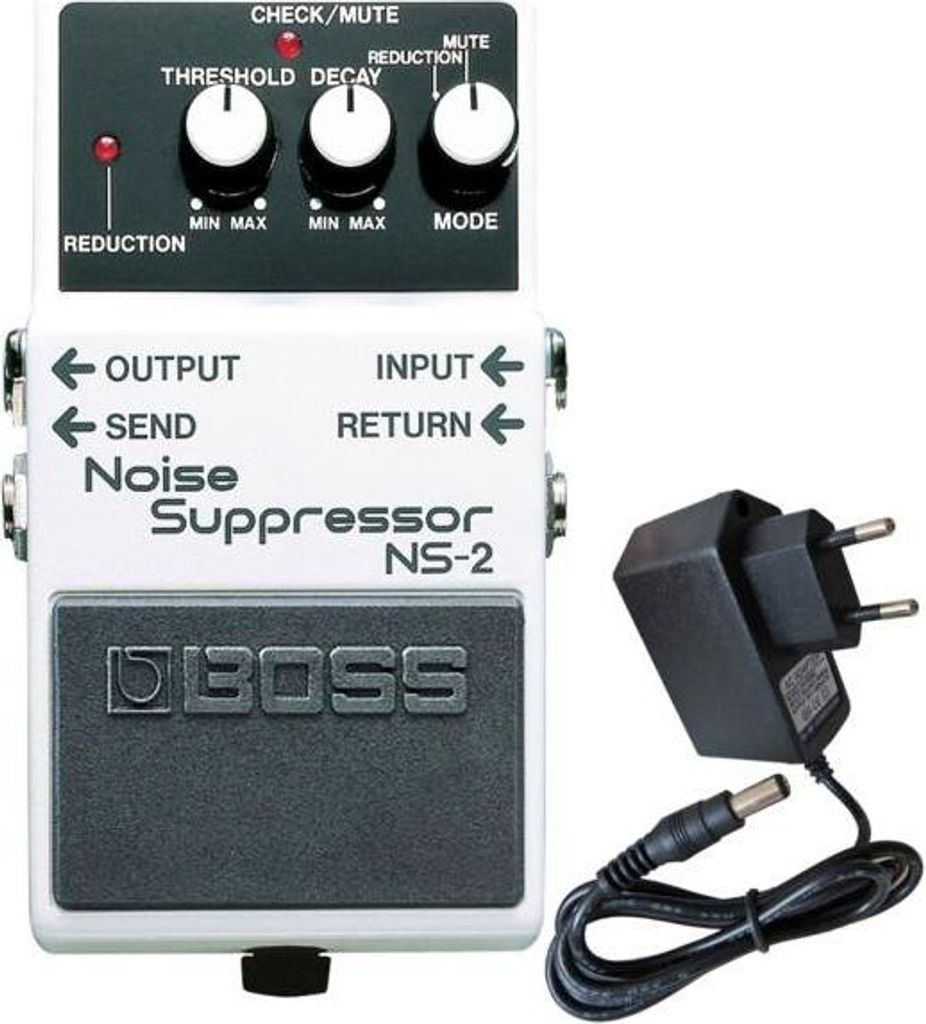Tłumik szumów Boss NS-2 z zasilaczem Zdjęcie produktu 