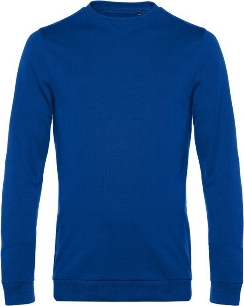 B&C - Sweatshirt für Herren angesetzte Ärmel BC4680 (3XL) (Königsblau)