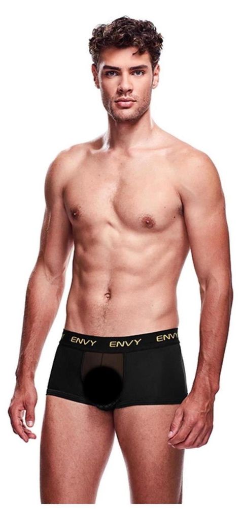 Envy Transparente Herrenshorts - Schwarz