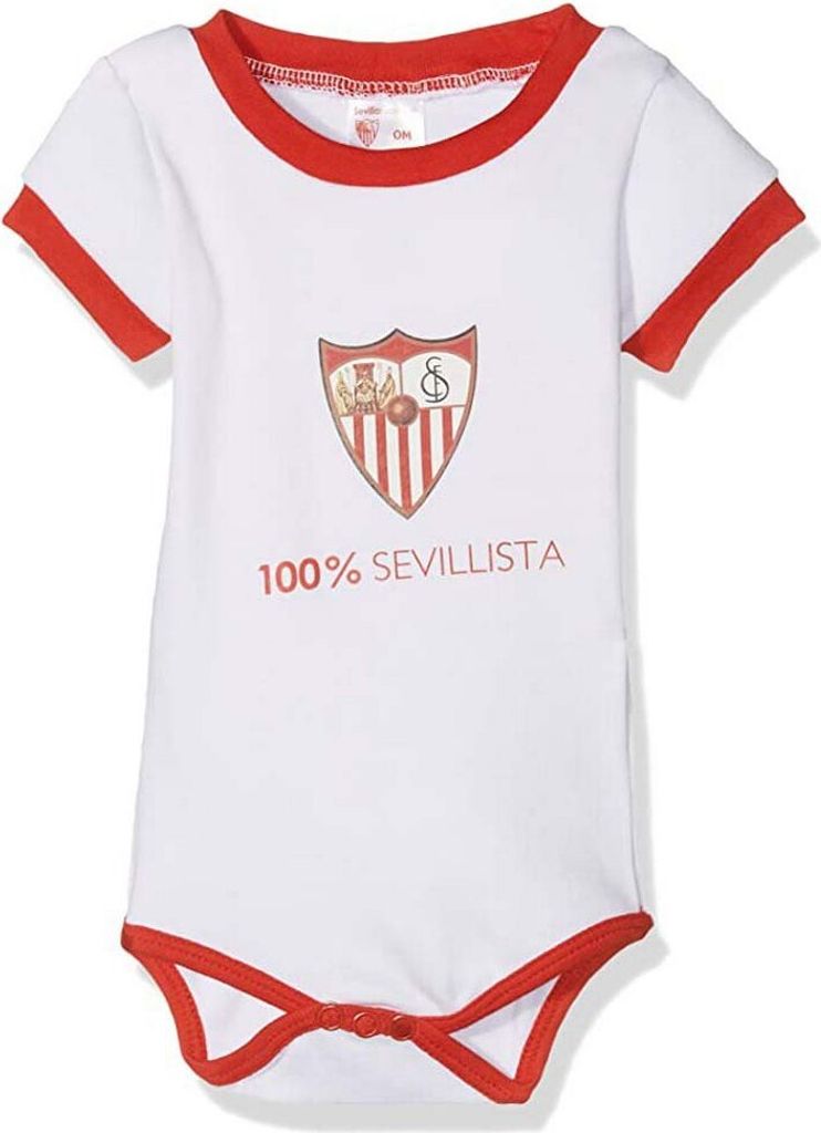Sevilla Fc Kurzarmbody Für Babys Rot 12-18 Months Rot 12-18 Months