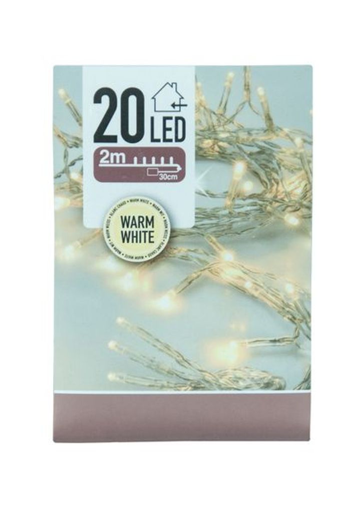 Lichterkette LED-Lichterkette, 20 Birnchen, für innen, Obrázek produktu 